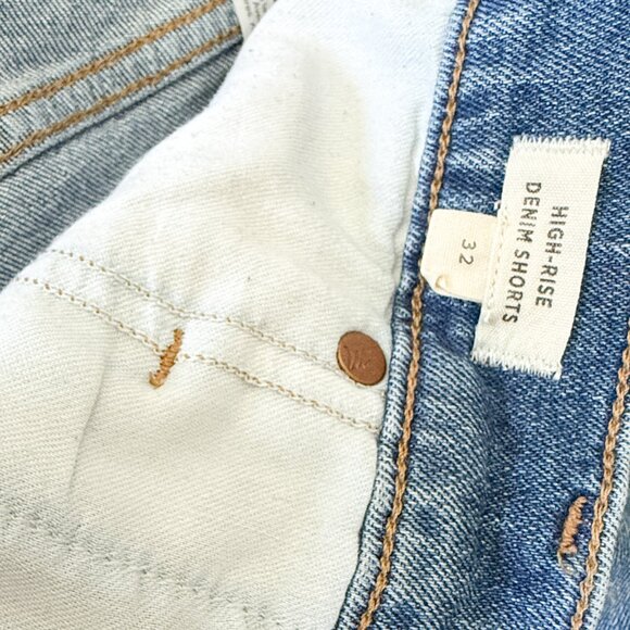 Madewell Blue Jean Shorts - Picture 6 of 6